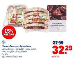 Makro Nieuw-Zeelands lamsvlees aanbieding