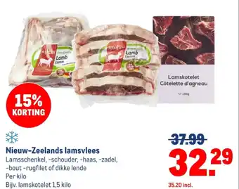 Makro Nieuw-Zeelands lamsvlees aanbieding