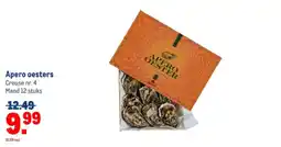 Makro Apero oesters aanbieding