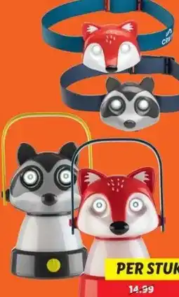 Lidl Campinglamp of hoofdlamp aanbieding