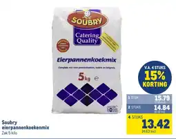 Makro Soubry eierpannenkoekenmix aanbieding