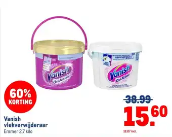 Makro Vanish vlekverwijderaar aanbieding