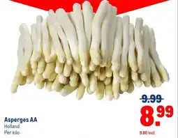 Makro Asperges AA aanbieding