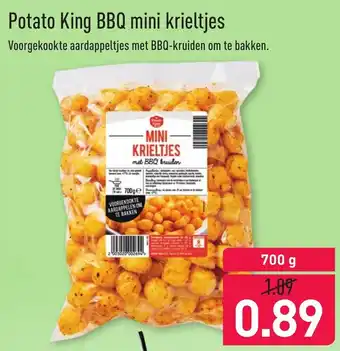 ALDI Potato King BBQ mini krieltjes 700 g aanbieding