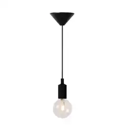 Praxis Lucide Hanglamp Fix - Zwart - 10cm - E27 aanbieding