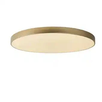 Praxis Lucide Plafondlamp Unar - Mat Goud - 80cm - 80W aanbieding