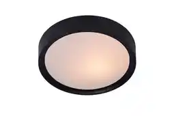 Praxis Lucide Plafondlamp Lex - Zwart - 25cm - E27 aanbieding
