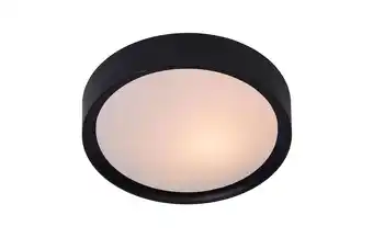 Praxis Lucide Plafondlamp Lex - Zwart - 25cm - E27 aanbieding