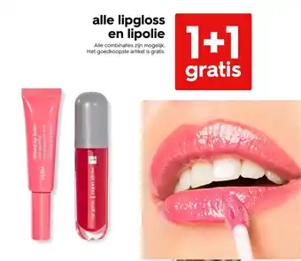 HEMA Alle lipgloss en lipolie aanbieding