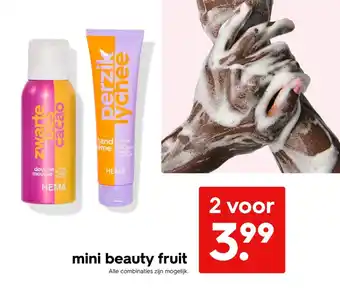 HEMA Mini beauty fruit aanbieding