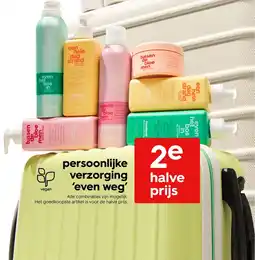 HEMA Persoonlijke verzorging 'even weg' aanbieding