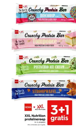HEMA XXL Nutrition proteïnereep aanbieding