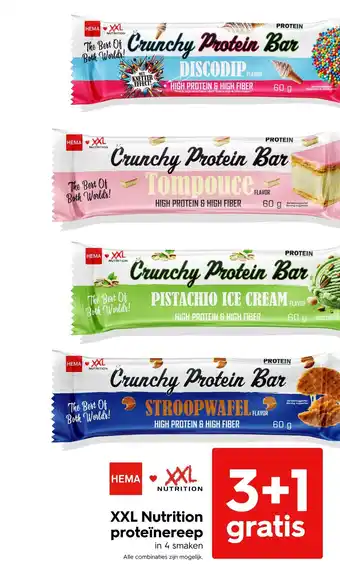 HEMA XXL Nutrition proteïnereep aanbieding