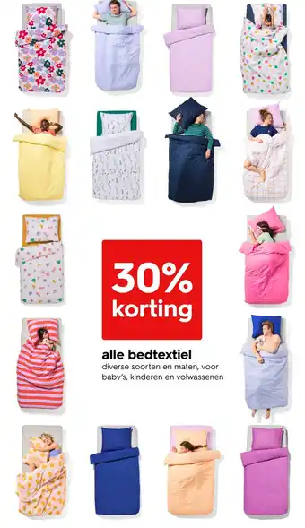 HEMA Alle bedtextiel aanbieding