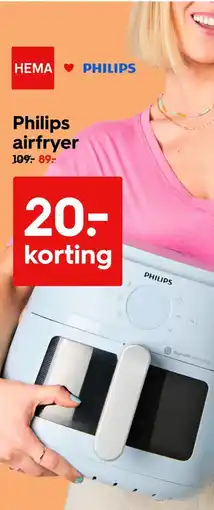 HEMA Philips airfryer aanbieding