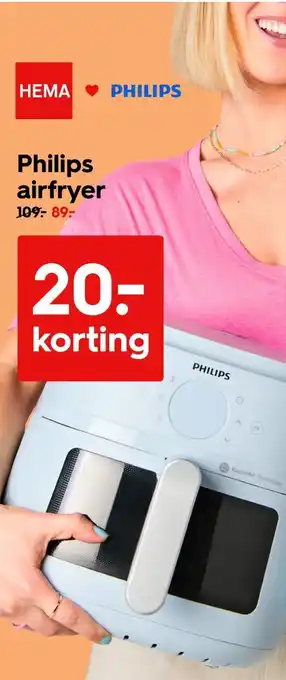HEMA Philips airfryer aanbieding