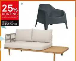 Karwei Op alle tuinmeubelen aanbieding