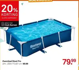 Karwei Zwembad Steel Pro aanbieding