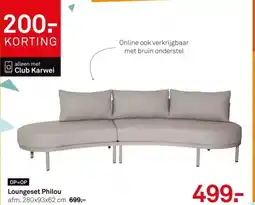 Karwei Loungeset Philou aanbieding