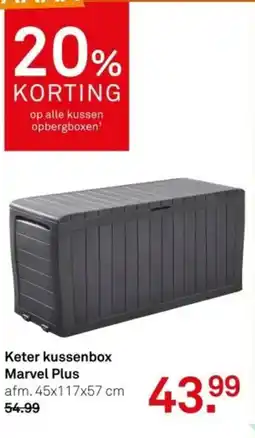 Karwei Keter kussenbox Marvel Plus aanbieding