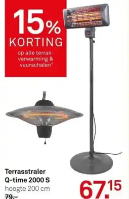 Karwei Terrasstraler Q time  2000 S aanbieding