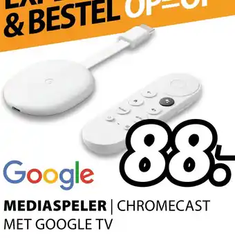 Expert Google mediaspeler aanbieding