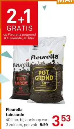 Karwei Fleurella tuinaarde aanbieding