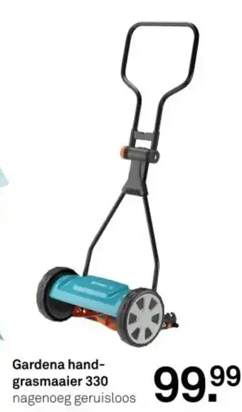Karwei Gardena hand grasmaaier 330 aanbieding