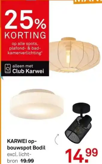 Karwei KARWEI op bouwspot Bodil aanbieding