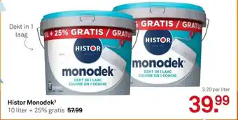Karwei Histor Monodek aanbieding