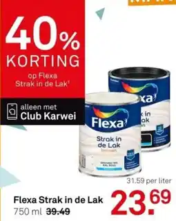 Karwei Flexa Strak in de Lak aanbieding