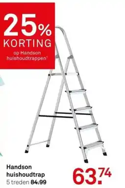 Karwei Handson huishoudtrap aanbieding