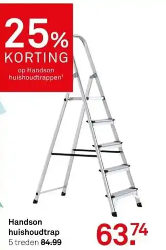 Karwei Handson huishoudtrap aanbieding