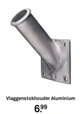 Karwei Vlaggenstokhouder Aluminium aanbieding