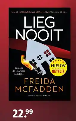 Bruna Lieg nooit freida mcfadden aanbieding