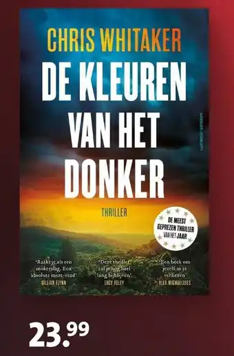 Bruna Chris whitaker de kleuren van het donker aanbieding