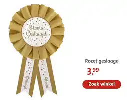 Bruna Rozet geslaagd aanbieding