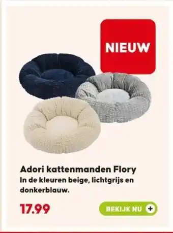 Pets Place Adori kattenmanden Flory aanbieding