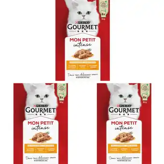 Albert Heijn Gourmet Mon petit met kip eend kalkoen 3-pack aanbieding