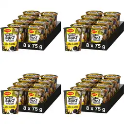 Albert Heijn Maggi Saucy noodles Asia 4-pack aanbieding