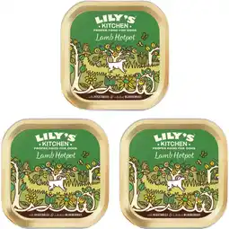 Albert Heijn Lily's Kitchen Lamb hotpot met lam 3-pack aanbieding