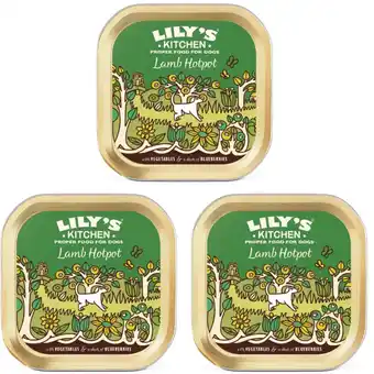 Albert Heijn Lily's Kitchen Lamb hotpot met lam 3-pack aanbieding