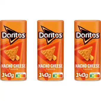 Albert Heijn Doritos Nacho Cheese Canister 3-pack aanbieding