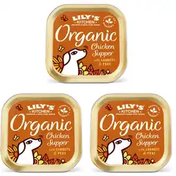 Albert Heijn Lily's Kitchen Organic supper met kip 3-pack aanbieding