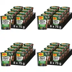 Albert Heijn Maggi Saucy noodles teriyaki 4-pack aanbieding