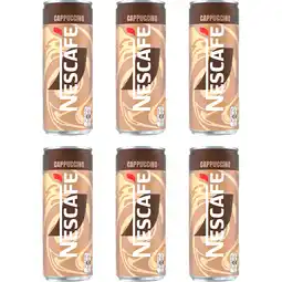 Albert Heijn Nescafé Cappuccino 6-pack aanbieding