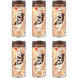 Albert Heijn Nescafé Cappuccino 6-pack aanbieding