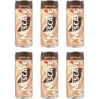 Albert Heijn Nescafé Cappuccino 6-pack aanbieding