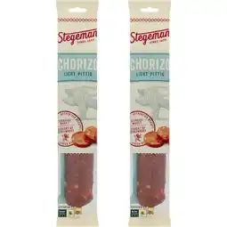Albert Heijn Stegeman Chorizo Licht Pittig 2-pack aanbieding