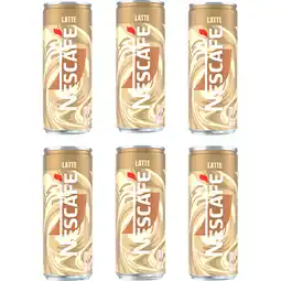 Albert Heijn Nescafé Latte 6-pack aanbieding